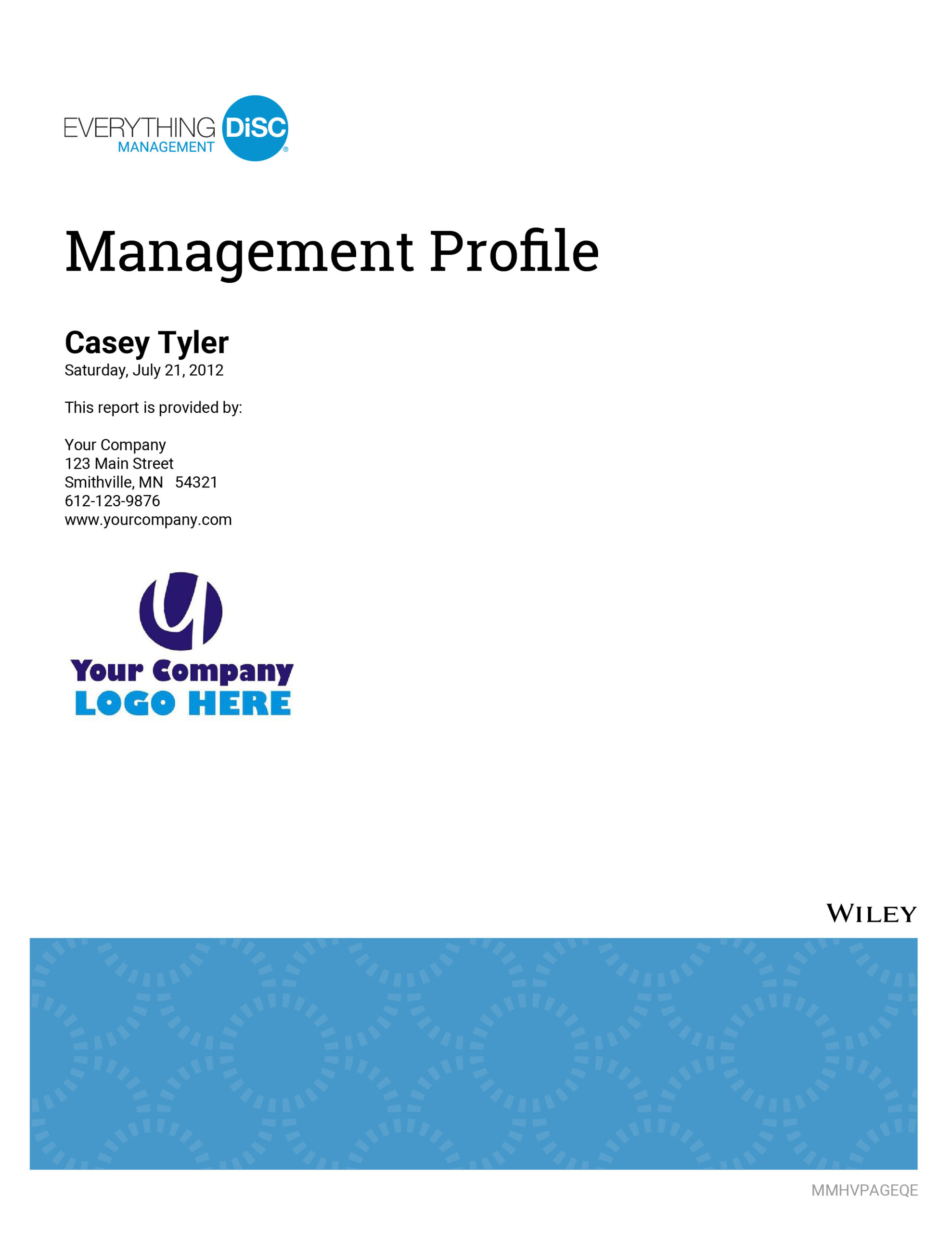 Everything DiSC Management Profile