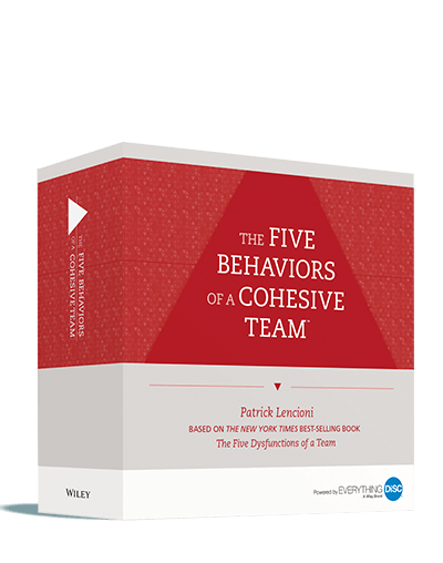 five behaviors facilitation kit box